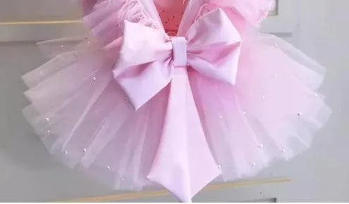 0-12 years old baby first birthday party girl princess dress