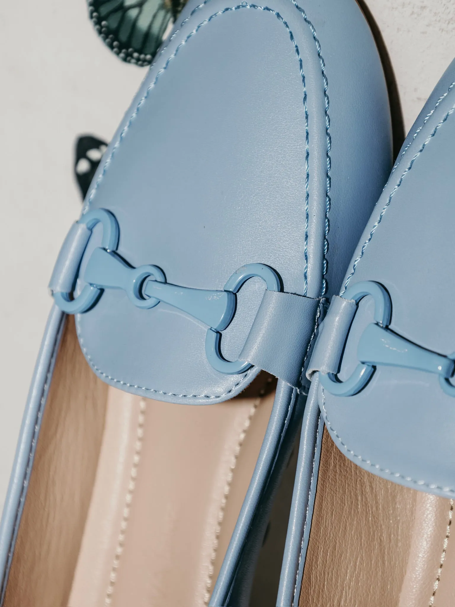 Baby Blue Loafers