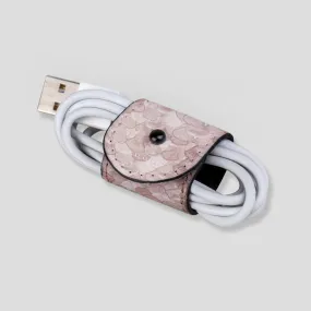 Beige Watercolor Reptile EcoWrap Cord