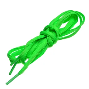 Birch's Oval Half Round 1/4" Shoe Laces - Key Lime