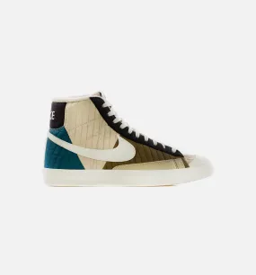 Blazer Mid 77 Premium Mens Lifestyle Shoe - Sail/Brown/Purple