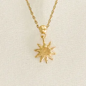 Cala Charm Necklace | Waterproof 24k Sustainable