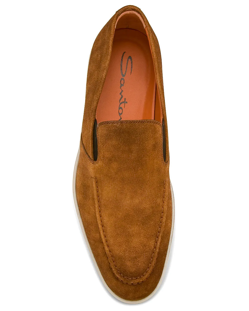 Cognac Suede Farley Loafer