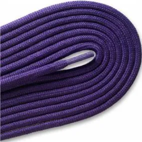 Fashion Casual/Athletic Round 3/16" Laces - Purple (2 Pair Pack) Shoelaces