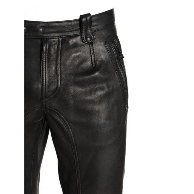 Faux Leather Pants