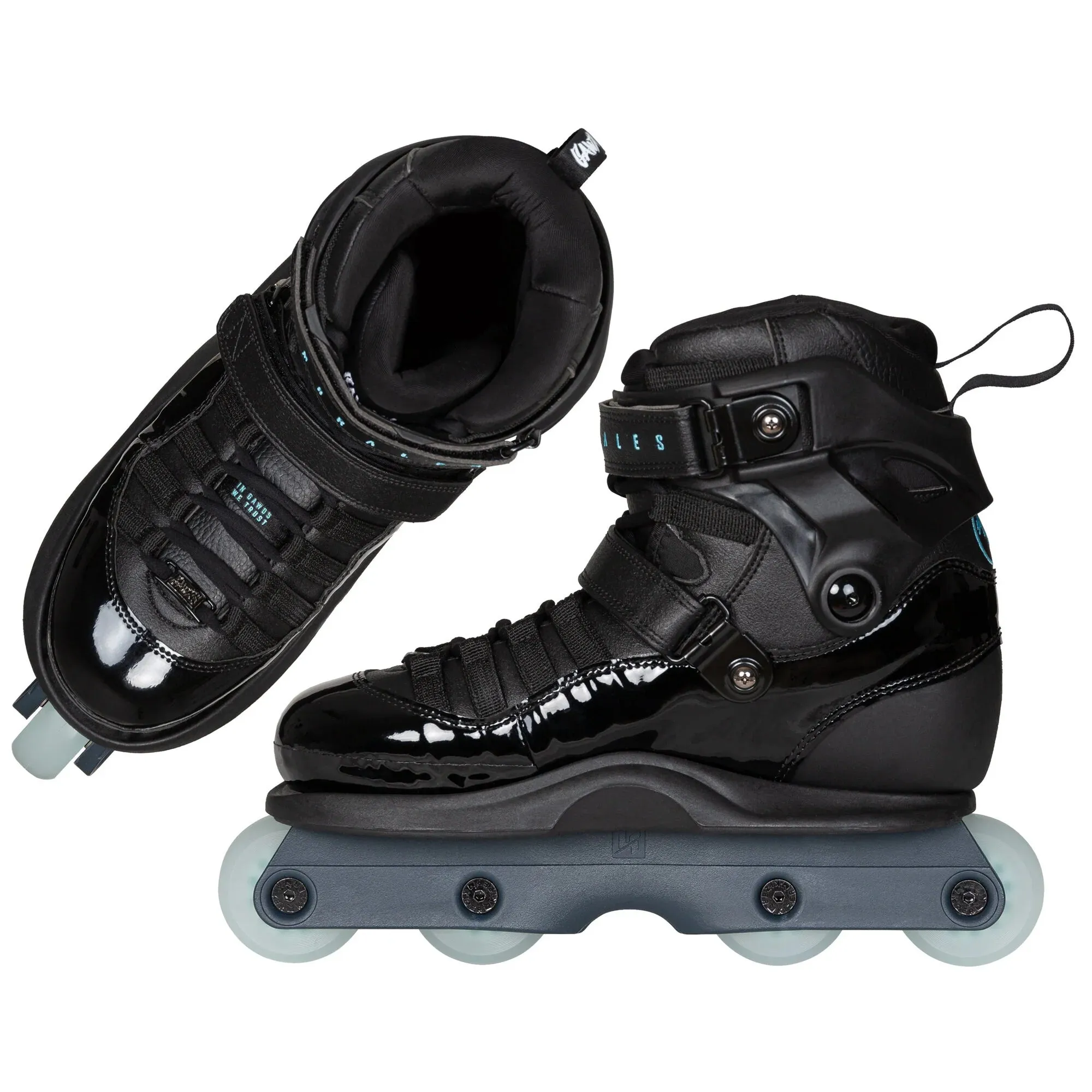 Gawds FM 5 Aggressive Inline Skates Complete - Black