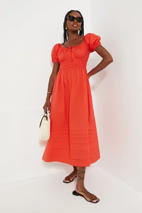 Geranium Poplin Katie Dress