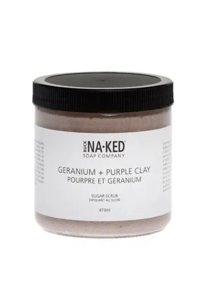 Geranium   Purple Clay Sugar Scrub