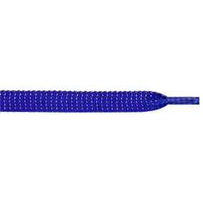 Glitter Flat 3/8" - Royal Blue (12 Pair Pack) Shoelaces