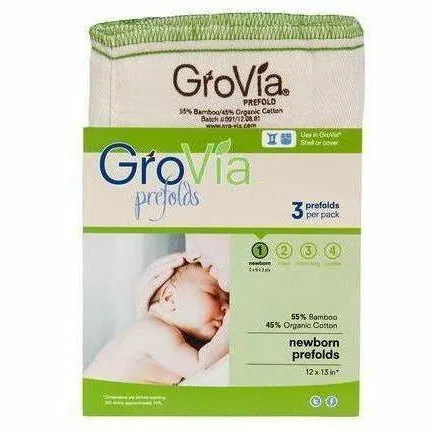 GroVia Prefold Cloth Diaper