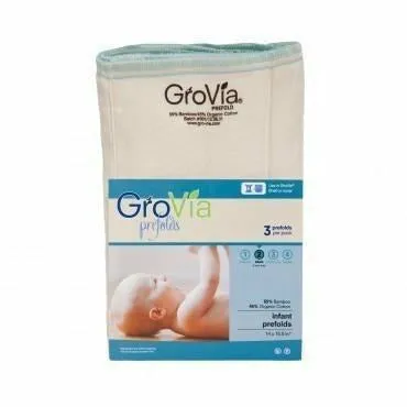 GroVia Prefold Cloth Diaper