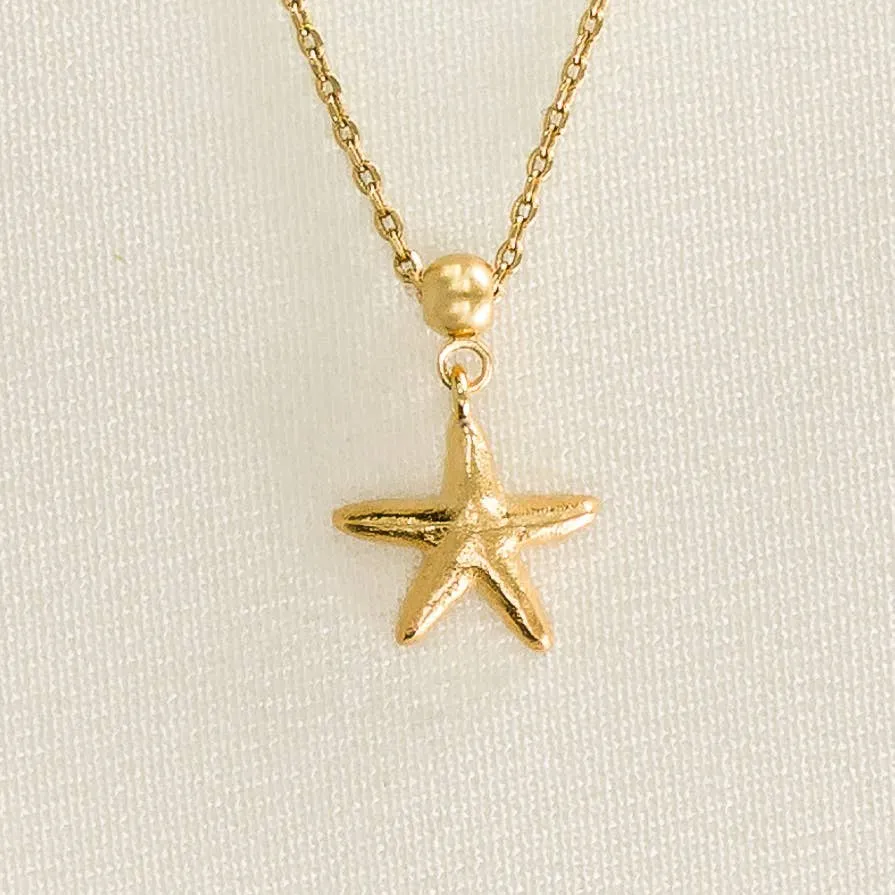 Illa Charm Necklace | Waterproof 24k Sustainable