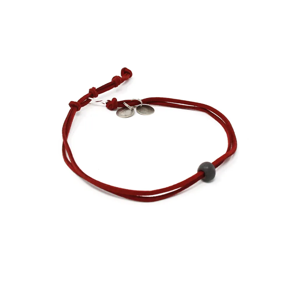 Lava Slate Bead Choker