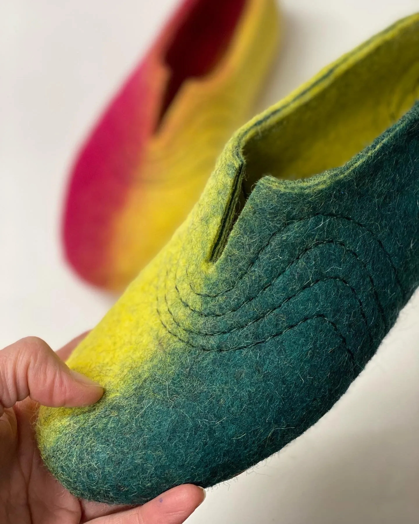 Lemon/ Pink/ Green COCOON Clogs