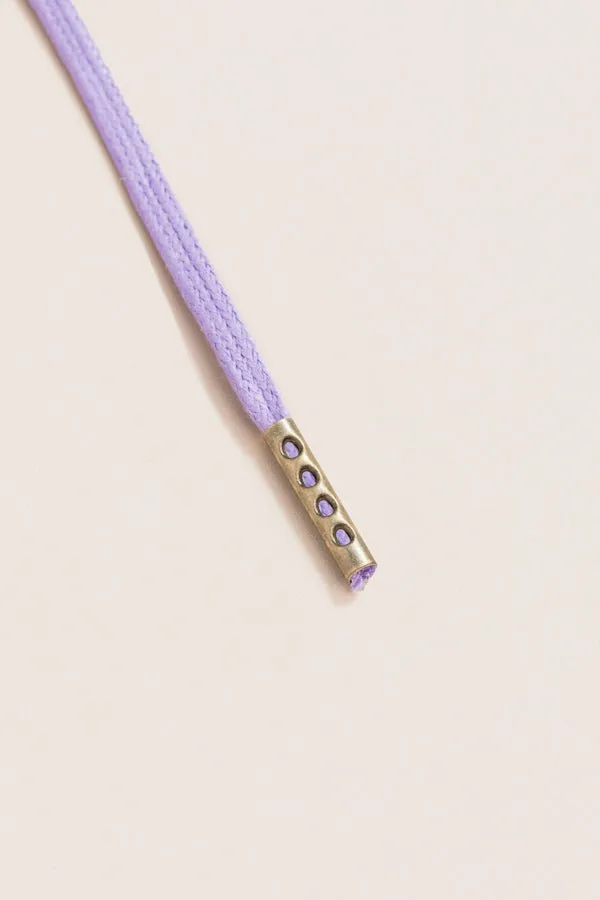 Lilac | Round Waxed Shoelaces