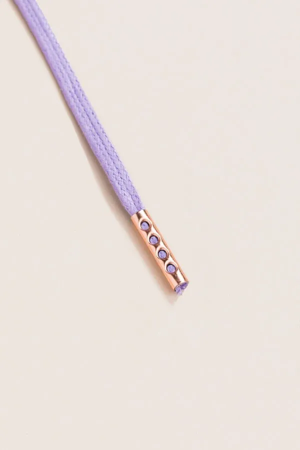 Lilac | Round Waxed Shoelaces