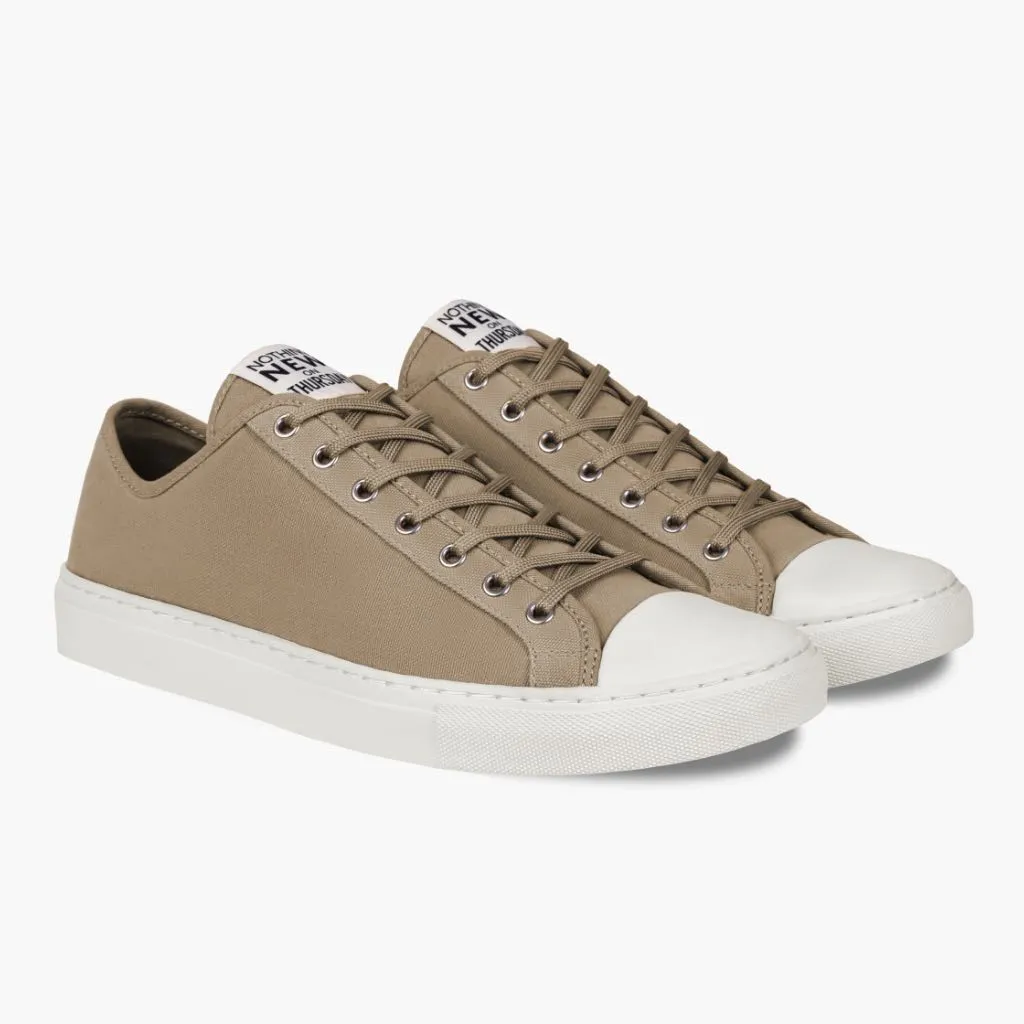 Men's Classic Low Top | Field Tan x Off-White