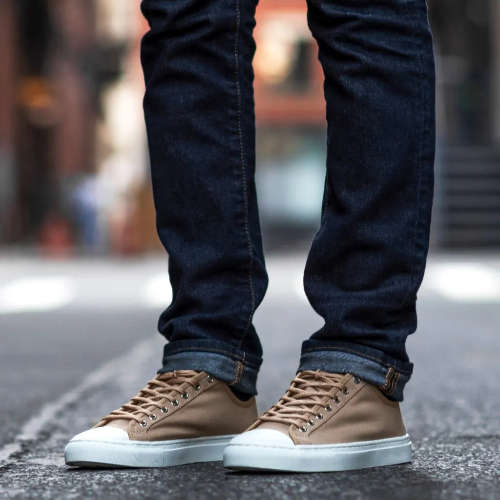 Men's Classic Low Top | Field Tan x Off-White