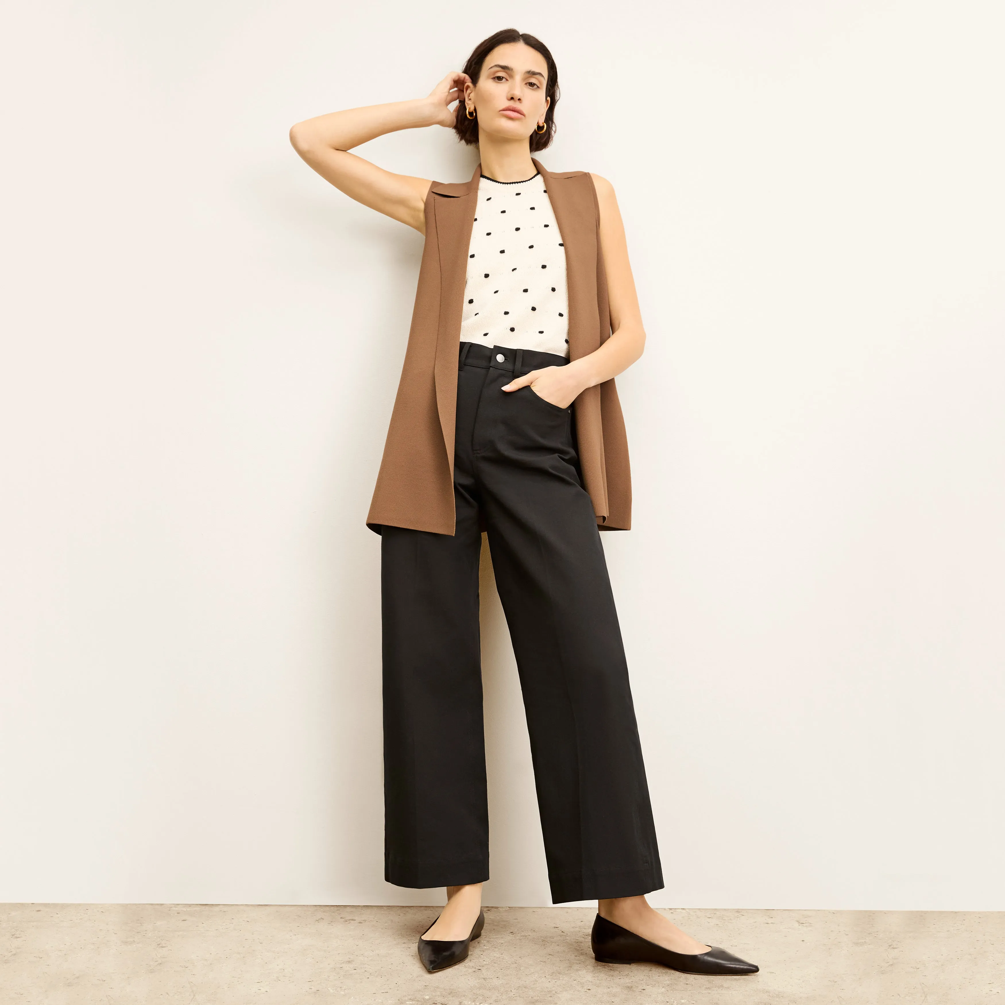 Milo Wide-Leg Jean - Eco Better Than Denim :: Black