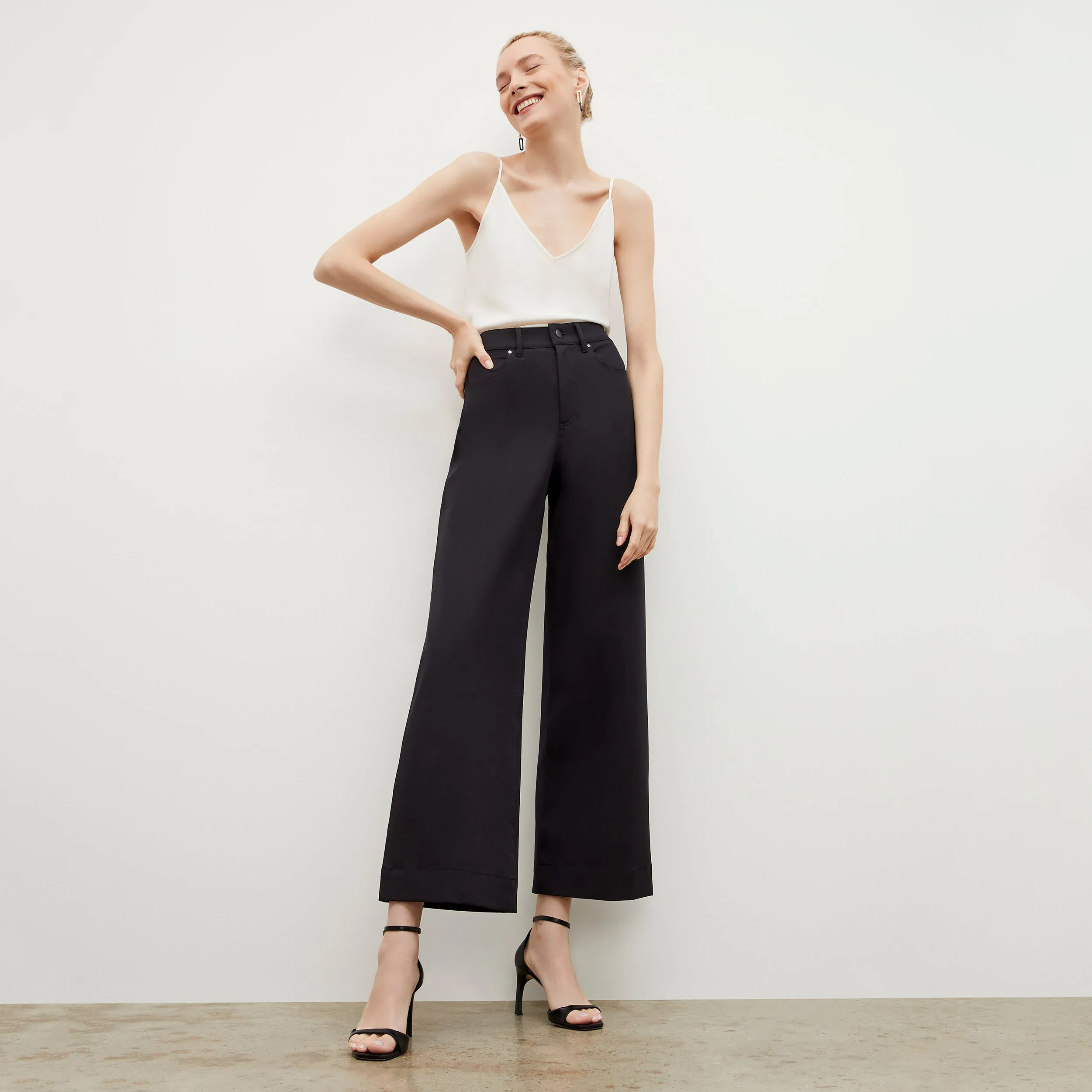 Milo Wide-Leg Jean - Eco Better Than Denim :: Black