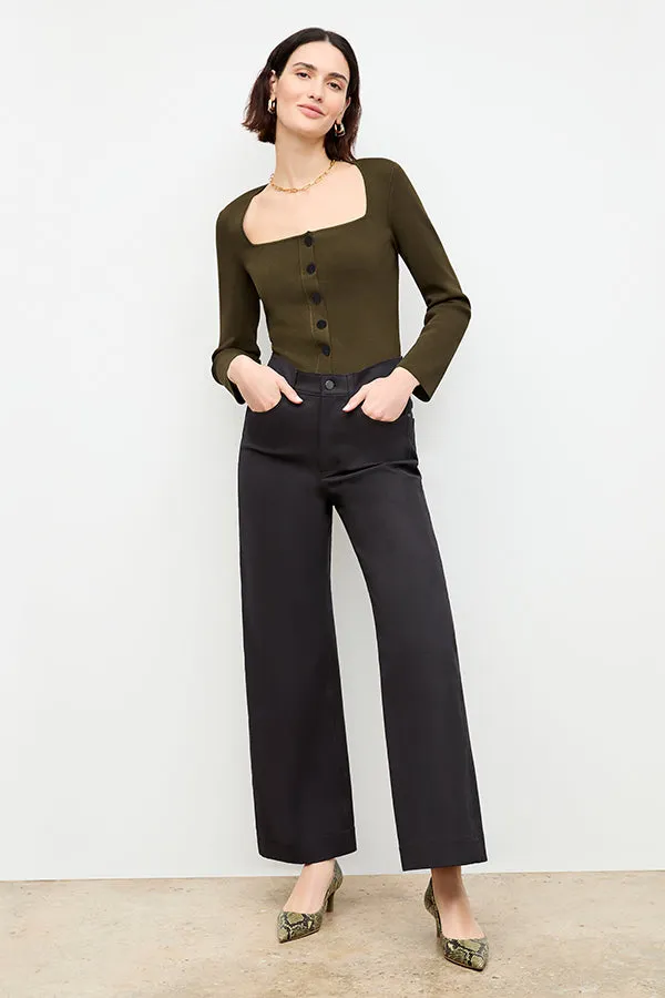 Milo Wide-Leg Jean - Eco Better Than Denim :: Black