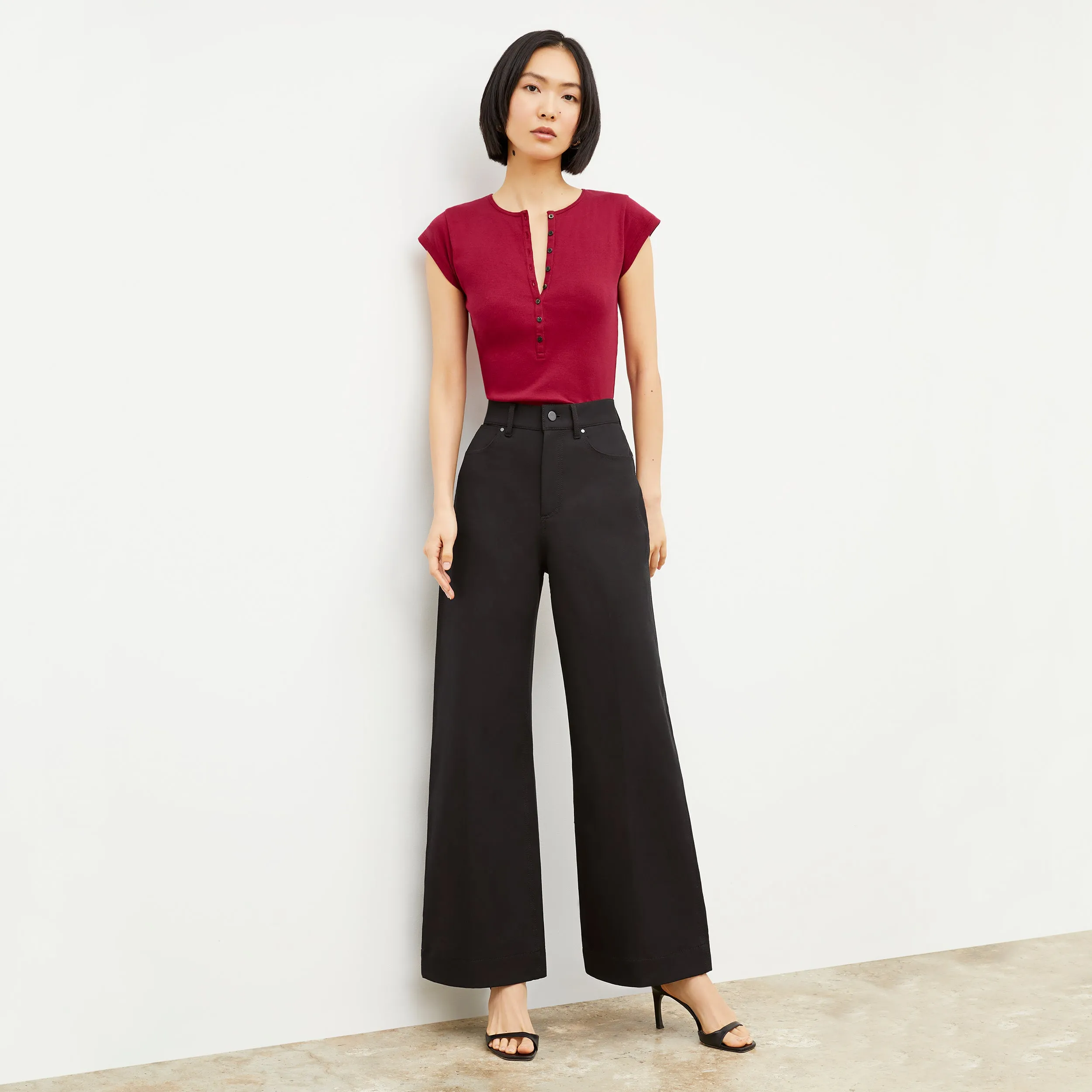 Milo Wide-Leg Jean - Eco Better Than Denim :: Black