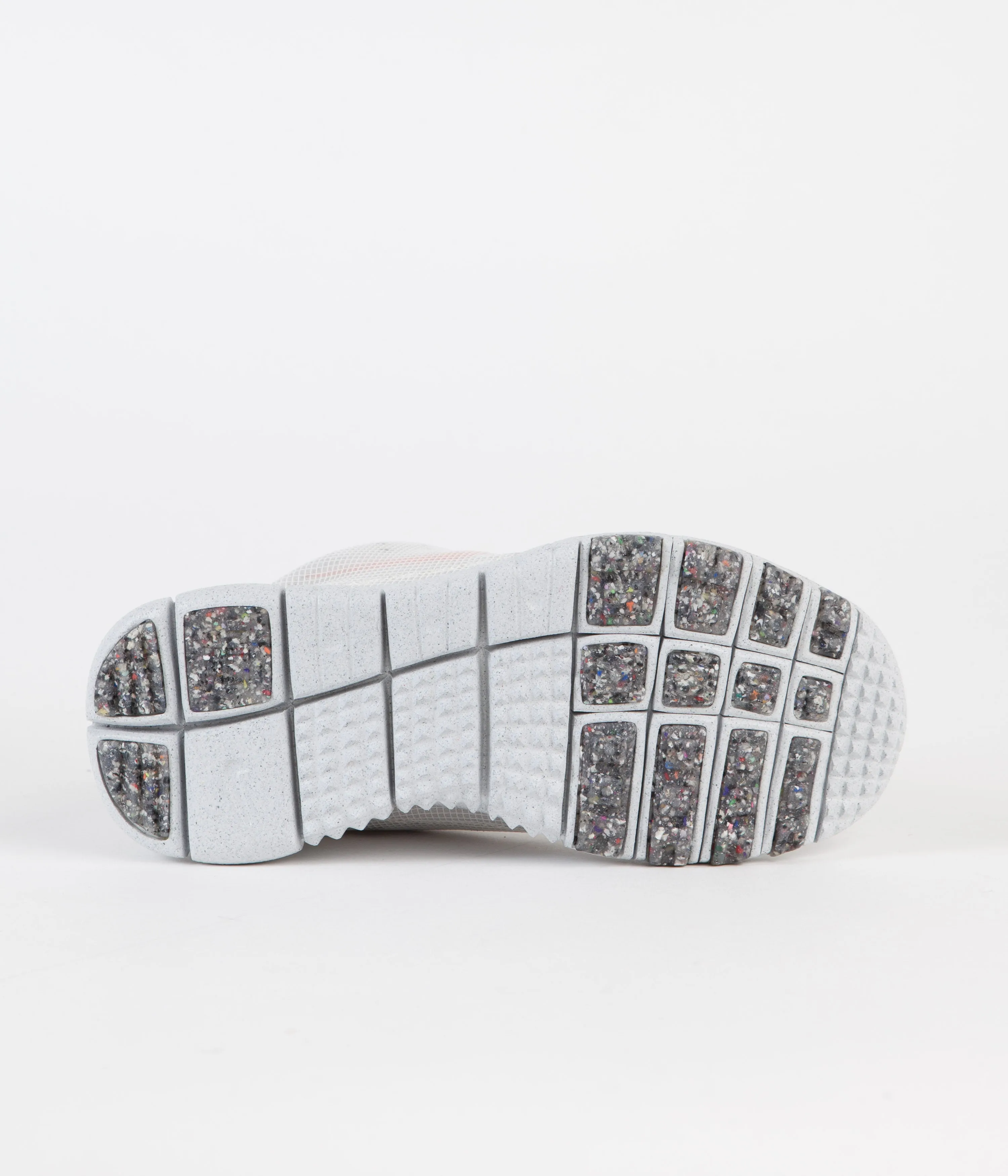 Nike Free Run Trail Crater Shoes - White / Orange - Cream II - Cave Stone