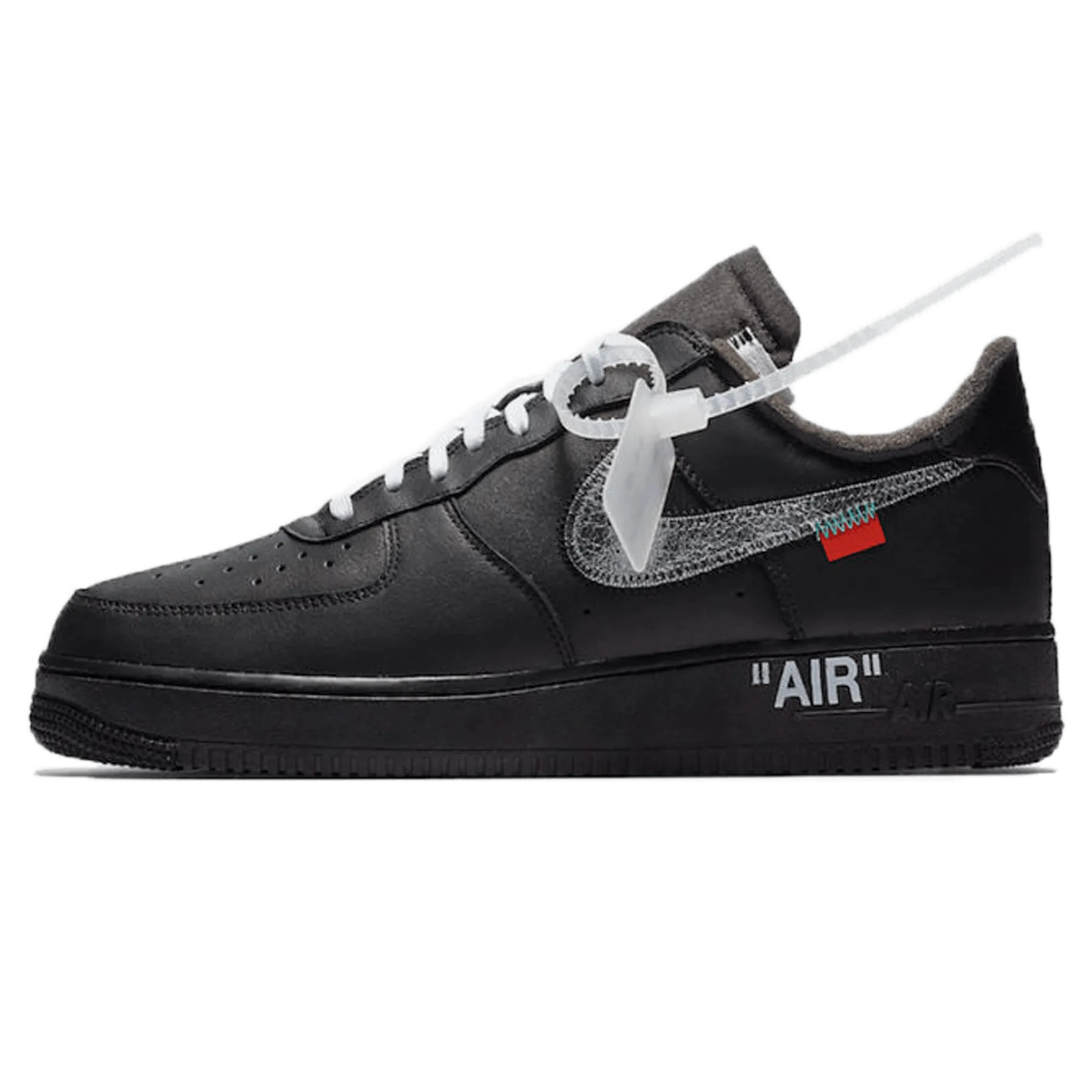 Off-White x Nike Air Force 1 Low '07 'MoMA' Black