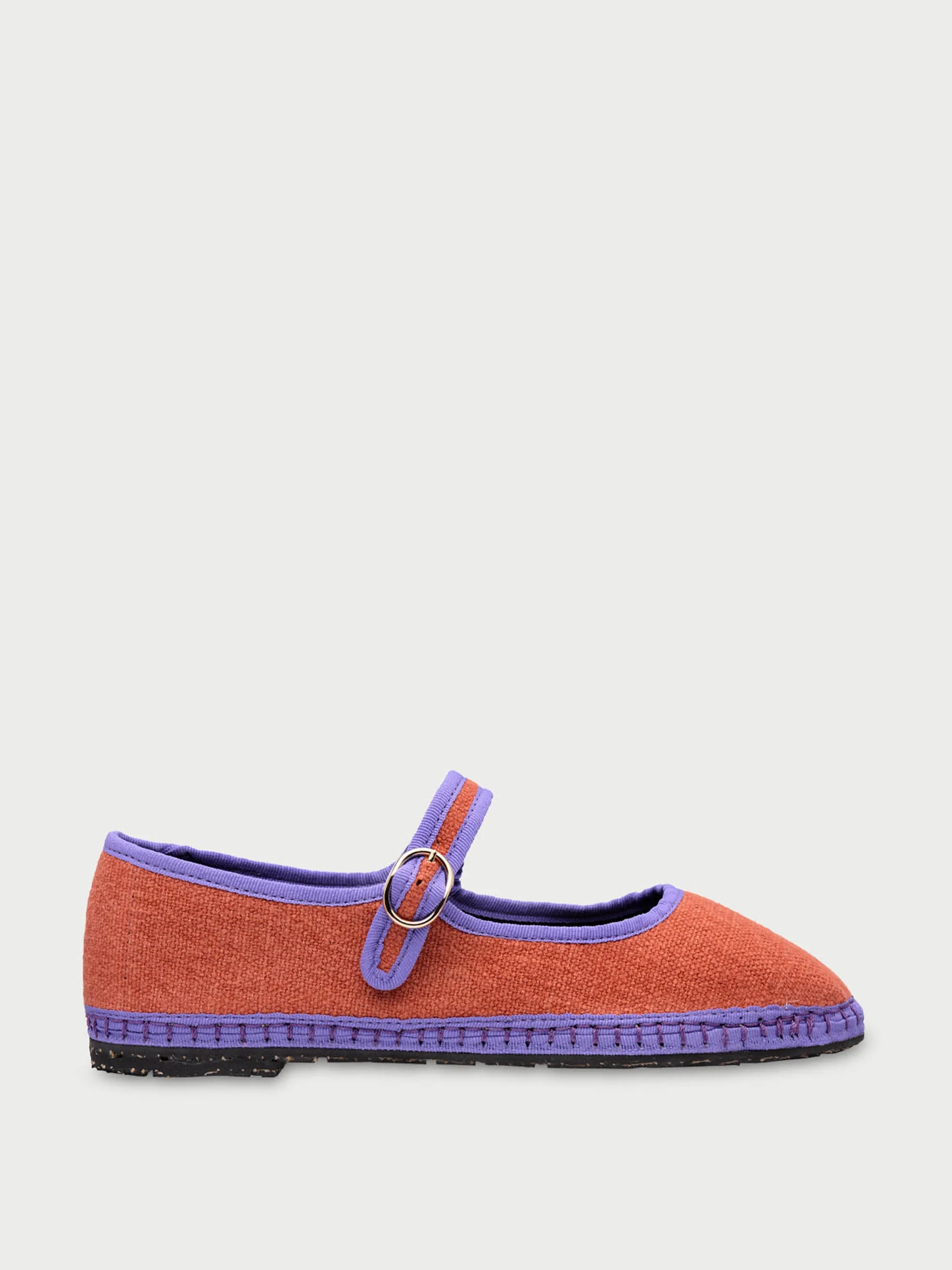 Orange D'Artagnan Mary Jane flats