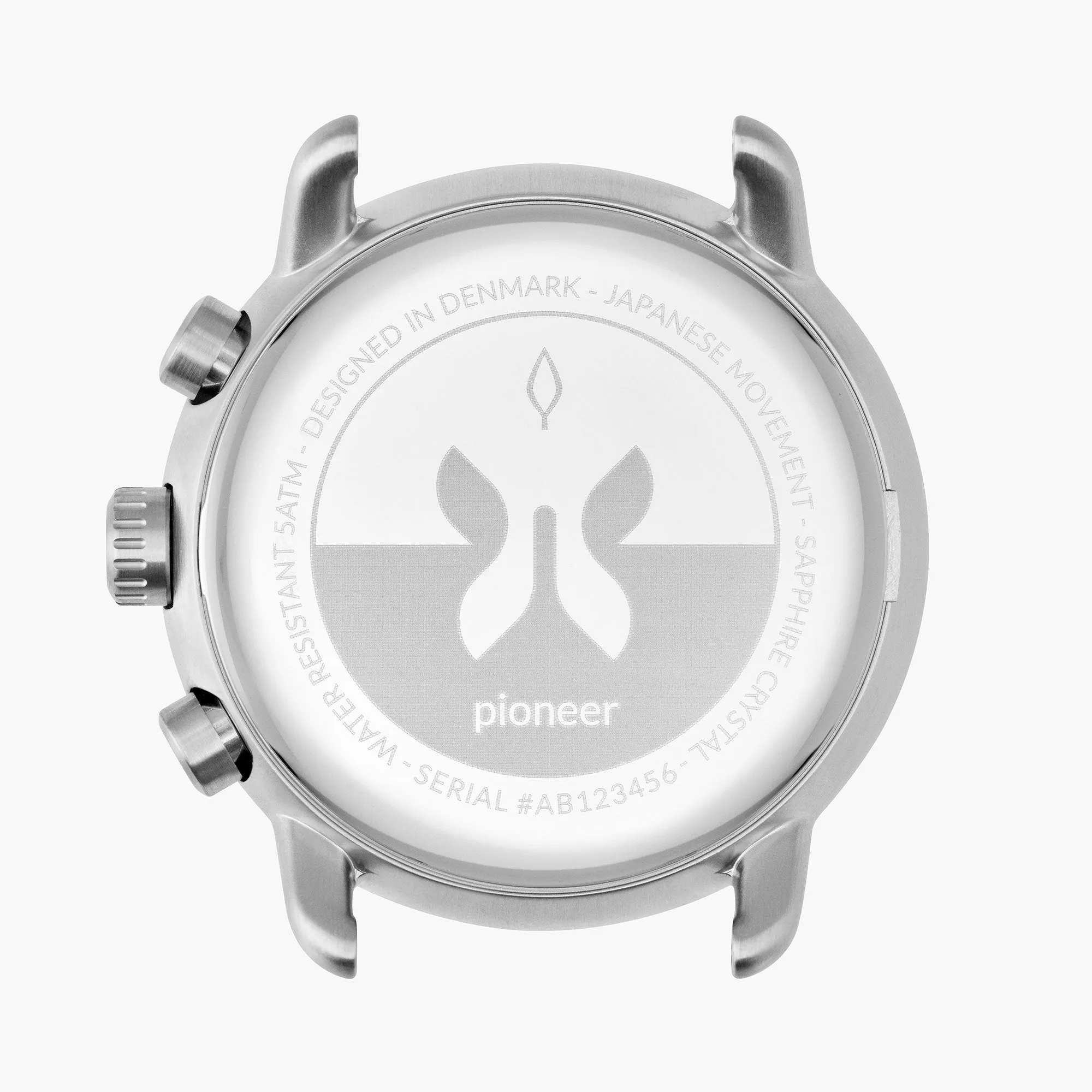 Pioneer | White Dial - Black Vegan Leather - Refurbished