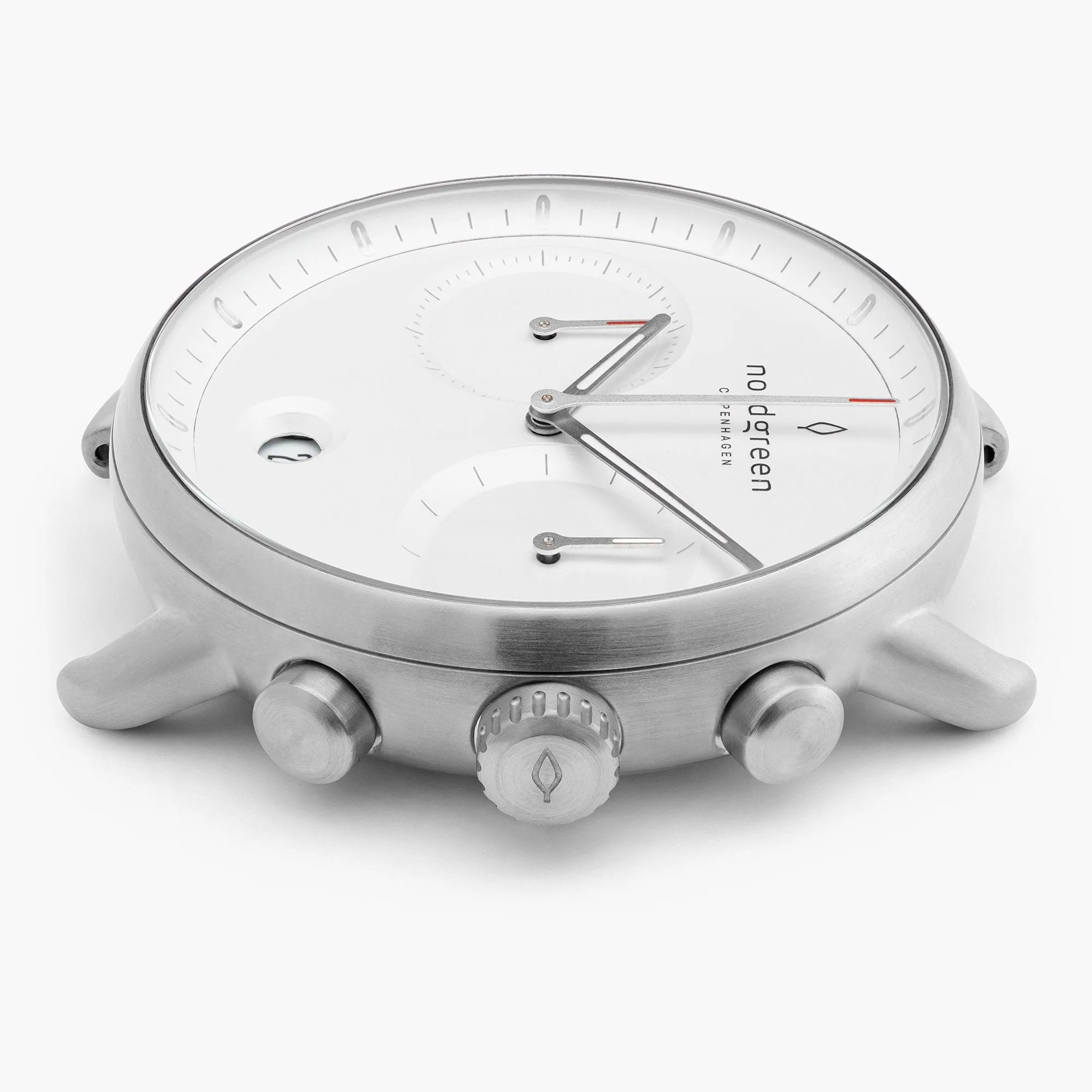 Pioneer | White Dial - Black Vegan Leather - Refurbished