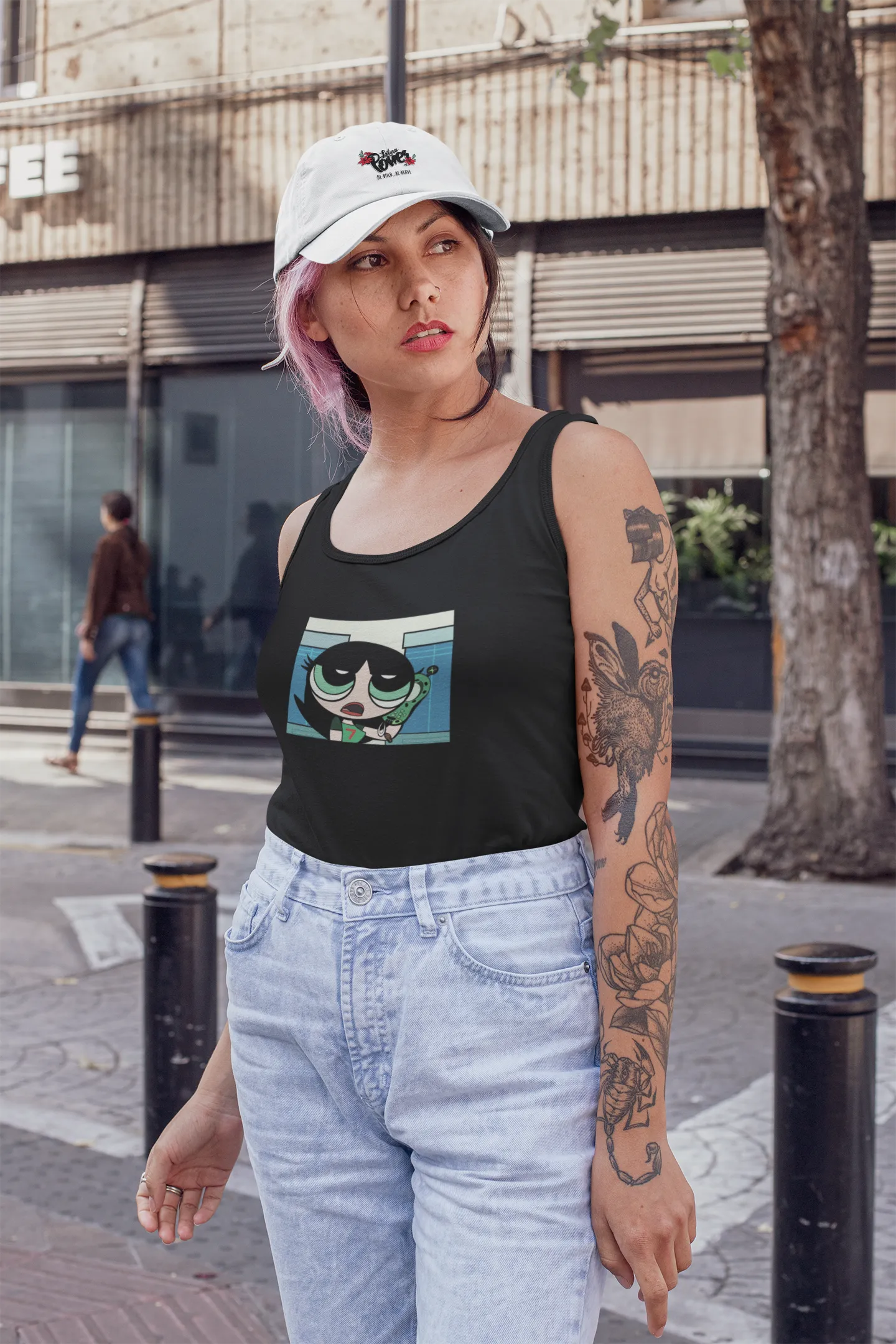 Powerpuff Girls : Buttercup Tank Tops