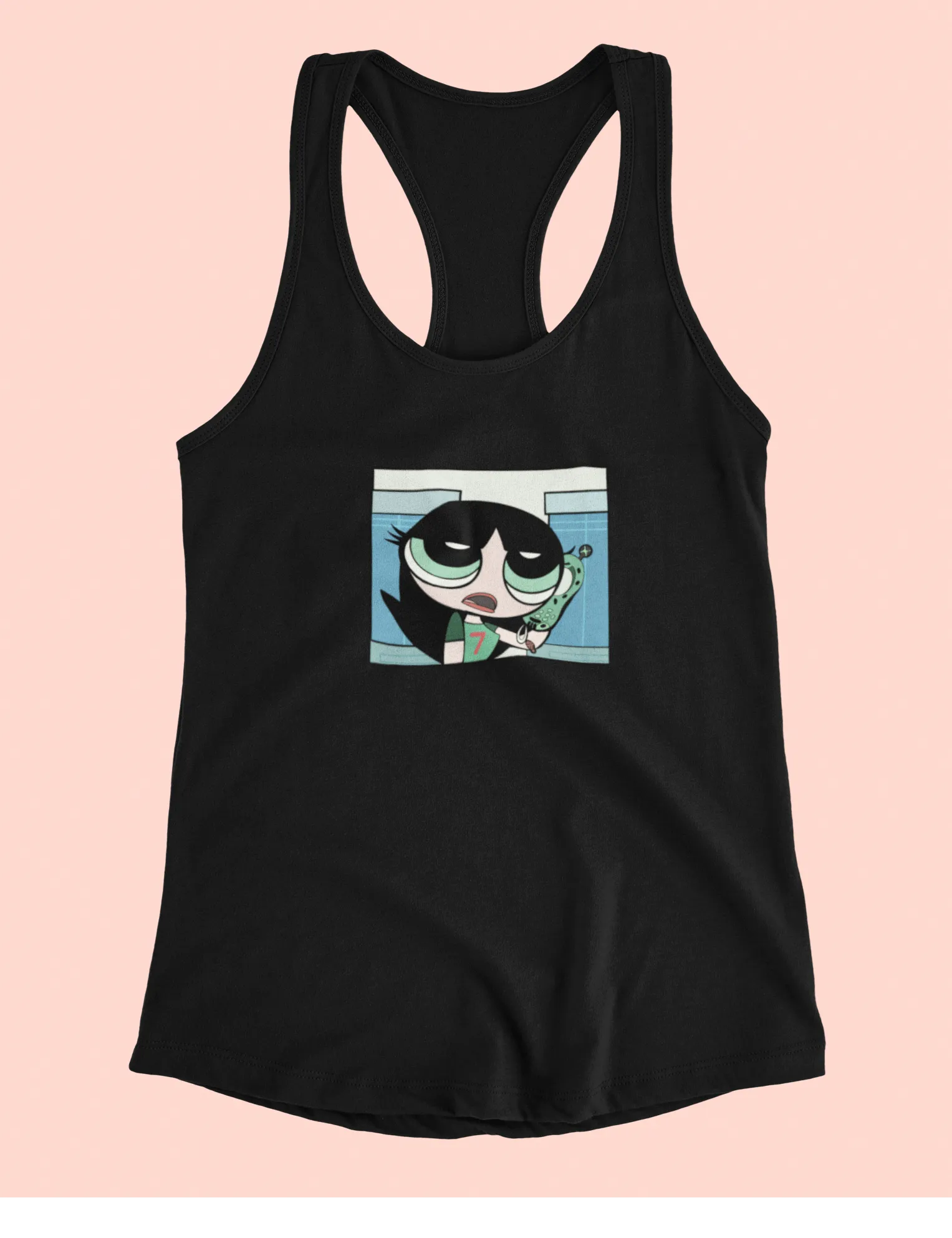 Powerpuff Girls : Buttercup Tank Tops