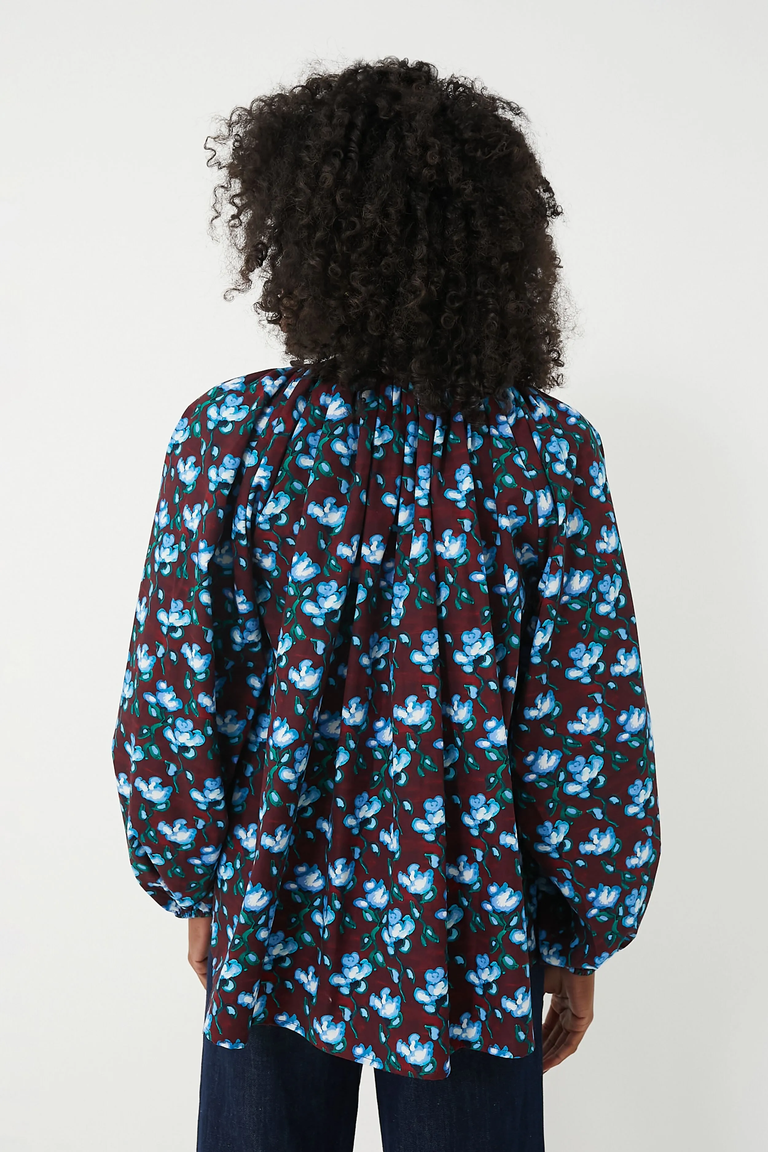 Recuerdos Print Kaia Blouse