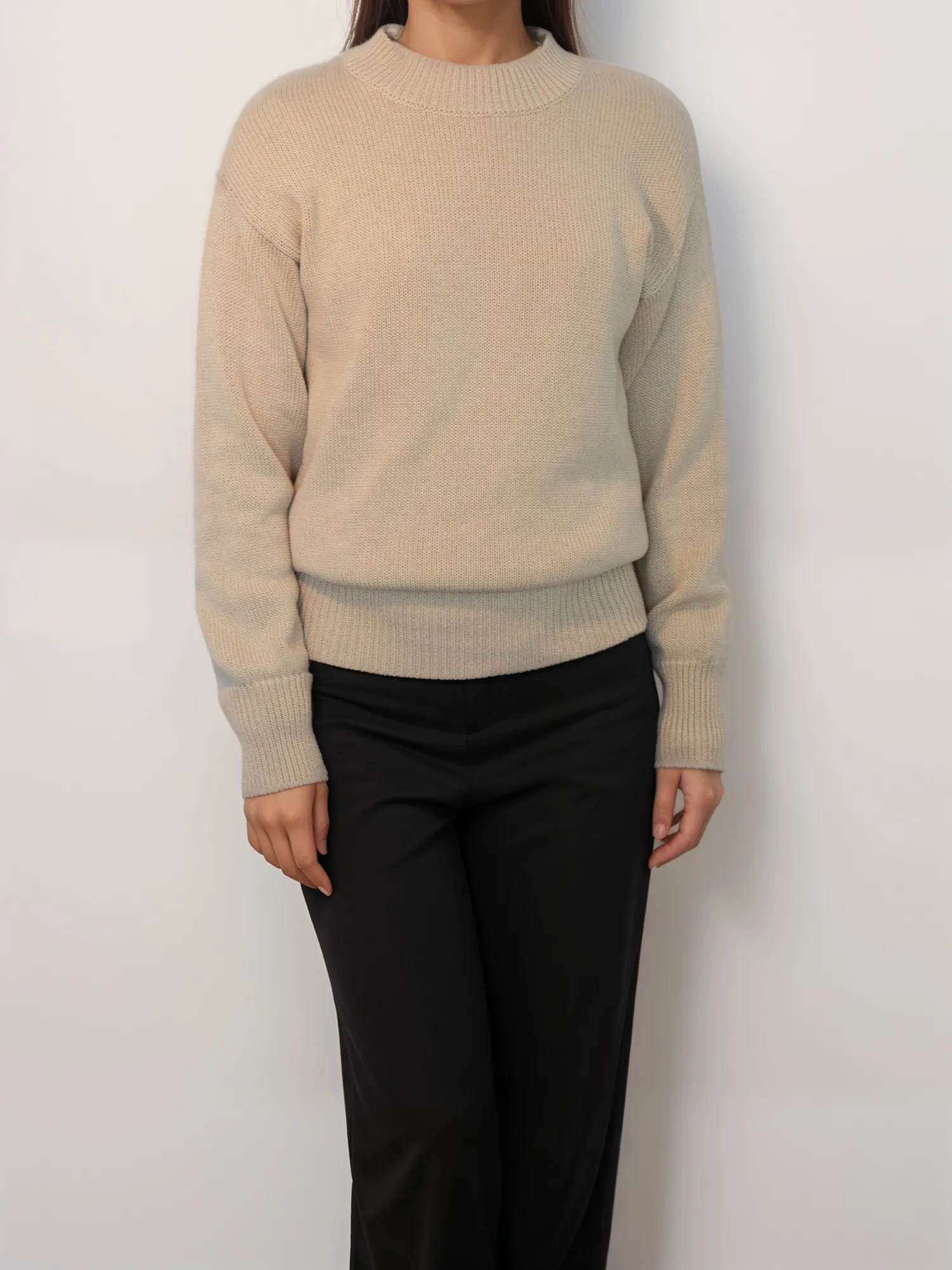 Recycled Knit Crew Neck