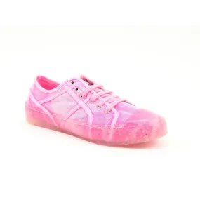 Recykers Mid Sequel Ladies Fuchsia Pink Lace up trainers