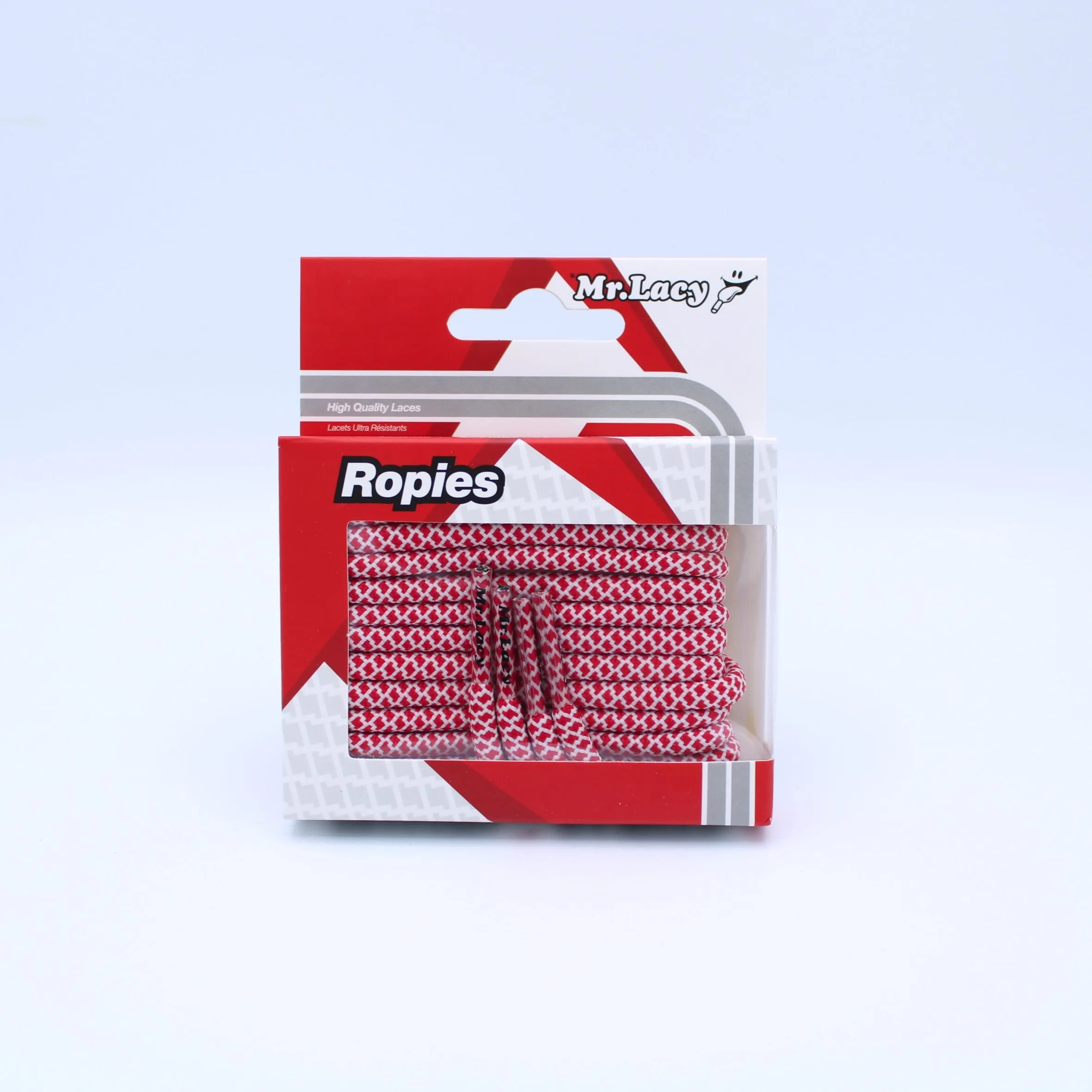 Ropies Shoelaces · Red/White