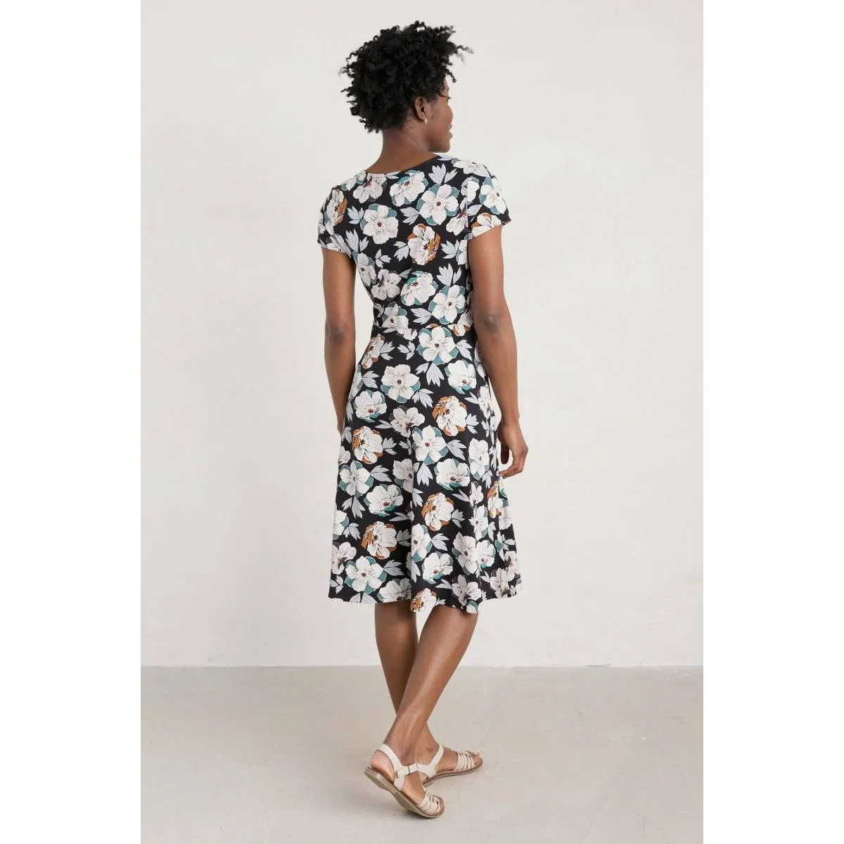 Seasalt Riviera Dress ll Peony Onyx