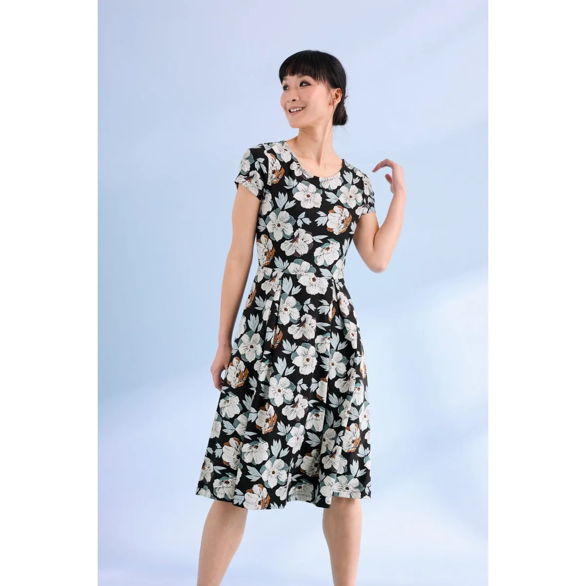 Seasalt Riviera Dress ll Peony Onyx