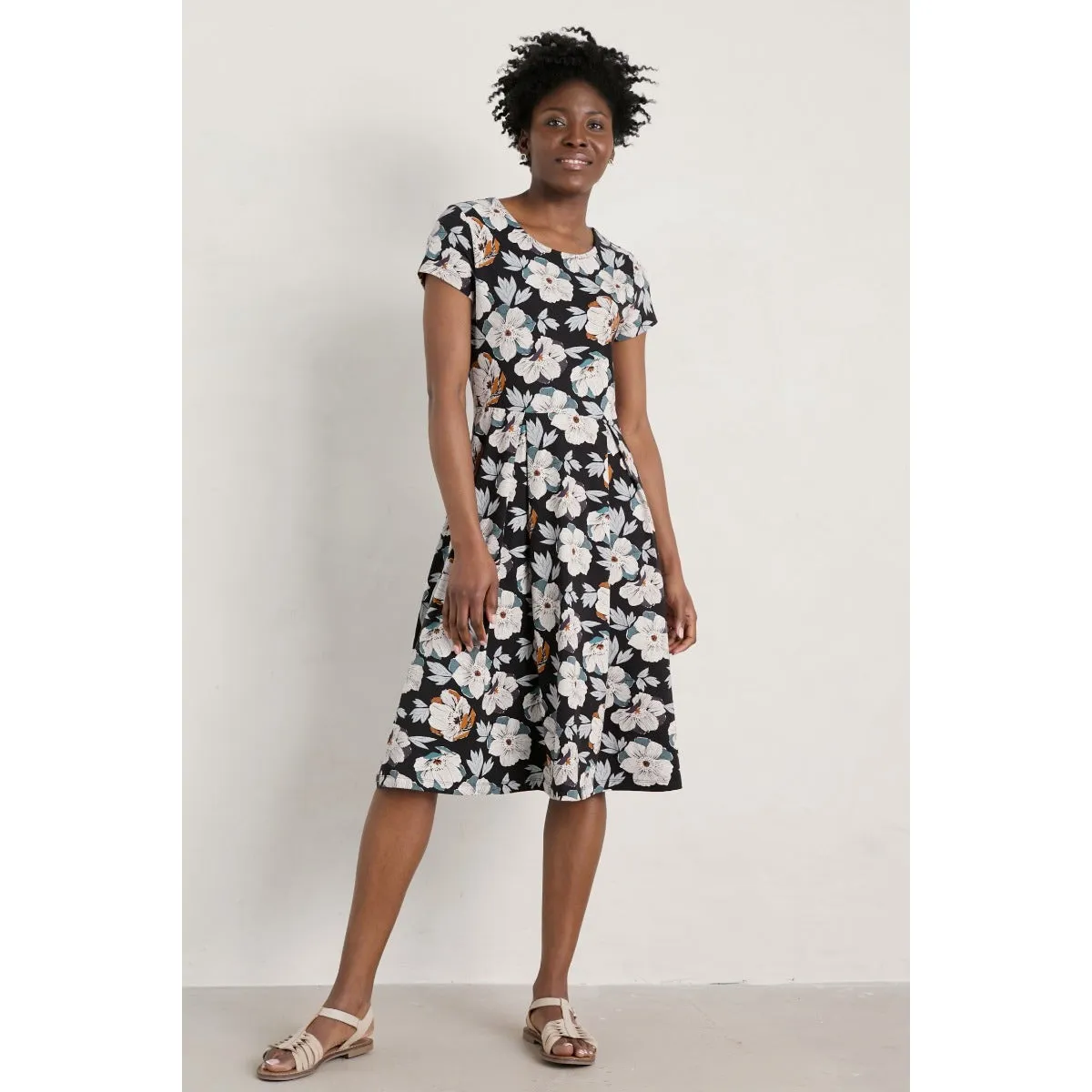 Seasalt Riviera Dress ll Peony Onyx