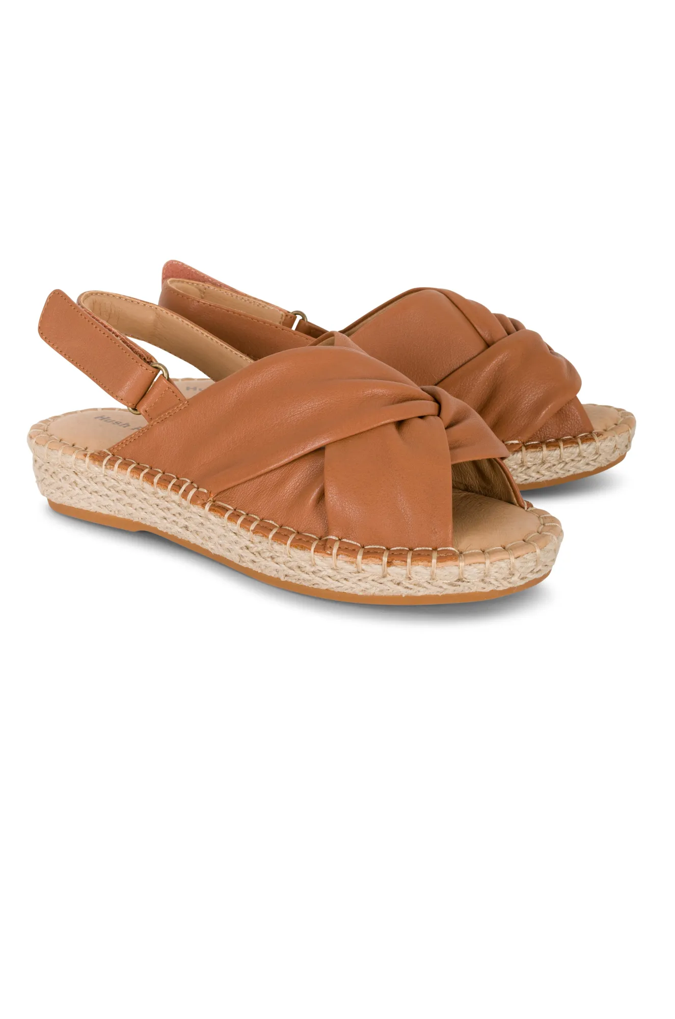 Slip on Leather Espadrille | TAN | BALI TT