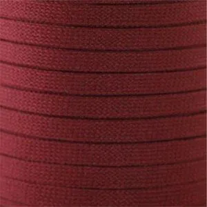 Spool - 7/16" Flat Tubular Athletic - Maroon (144 yards) Shoelaces