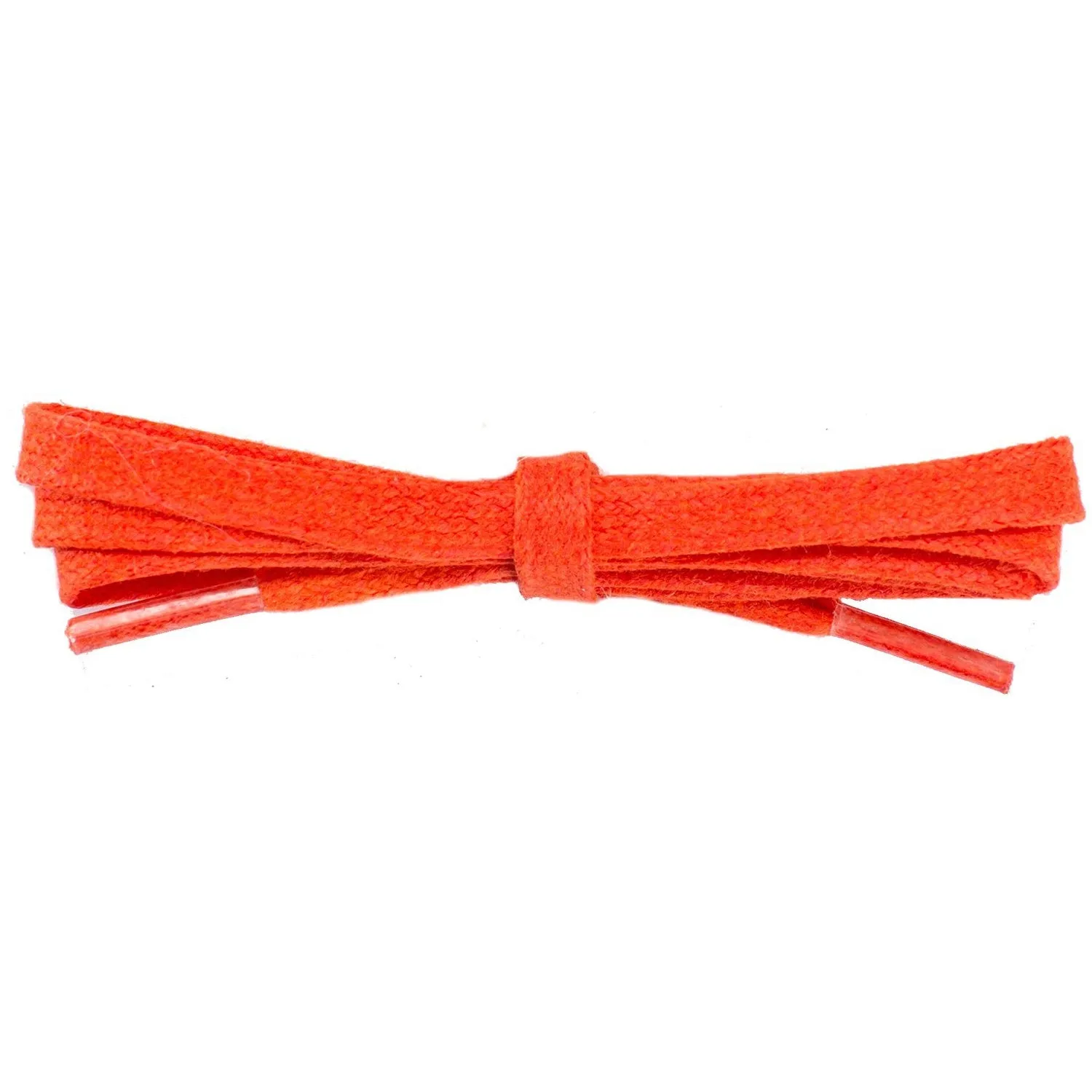 Spool - Waxed Cotton 1/4" Flat Dress - Citrus Orange (100 yards) Shoelaces