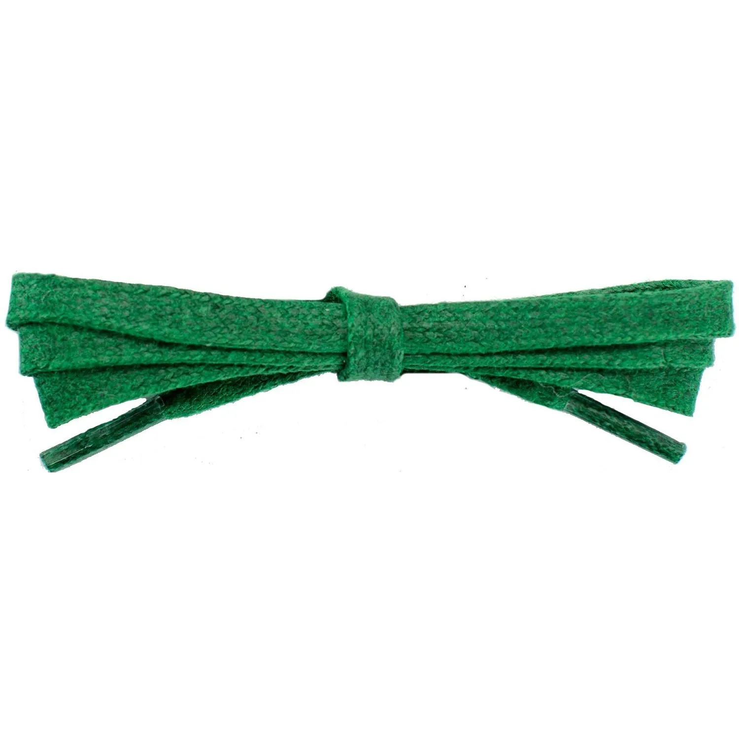 Spool - Waxed Cotton 1/4" Flat Dress - Kelly Green (100 yards) Shoelaces