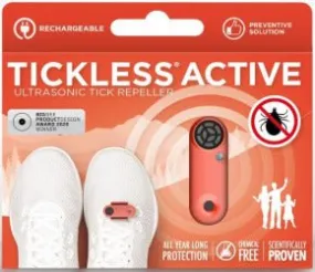 Tickless Active Rechargeable Ultrasonic Tick Repeller