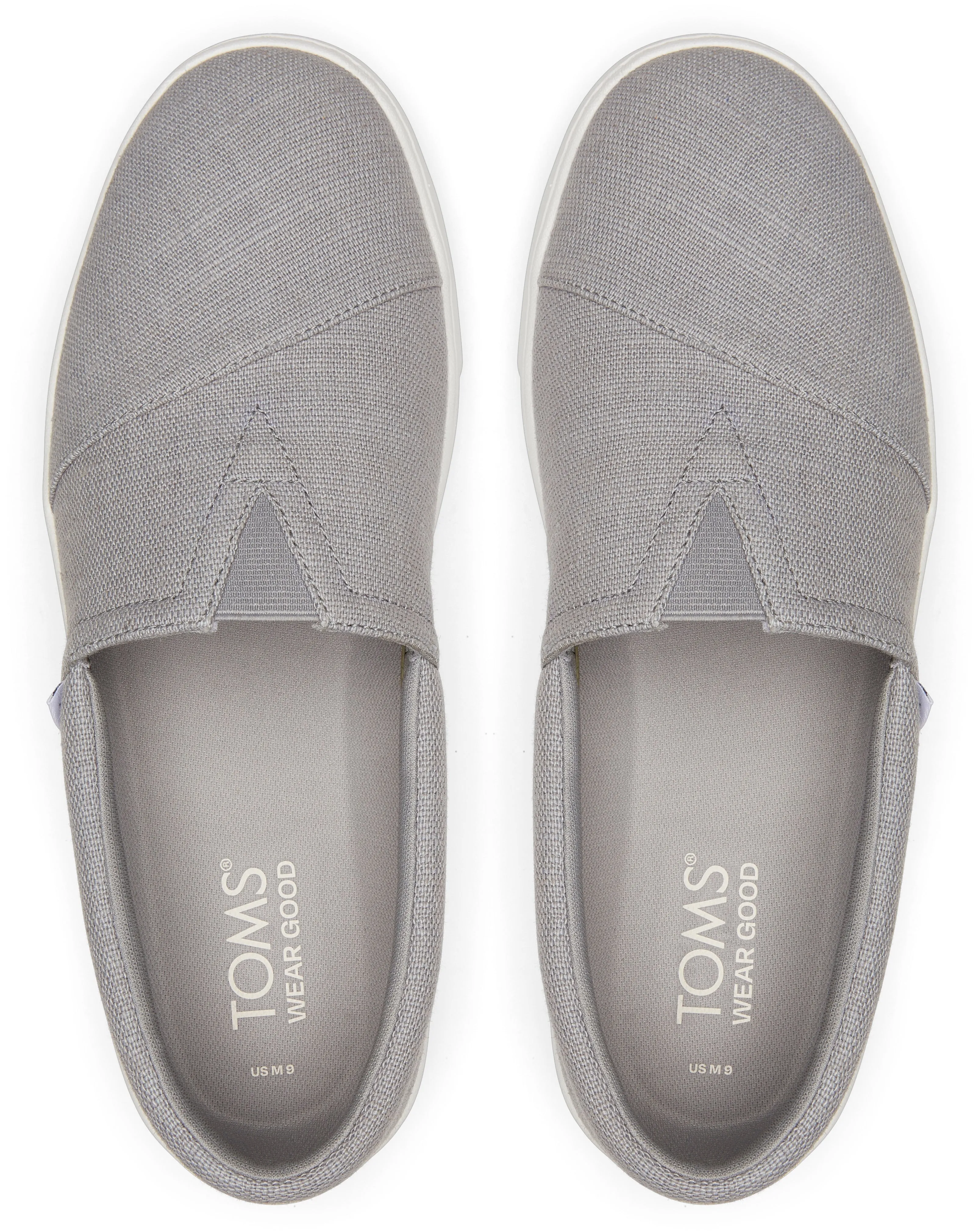 TRVL Lite Alpargata Slip On - Ultimate Grey Canvas