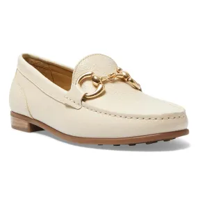 Tuscany Loafer in Bone Leather