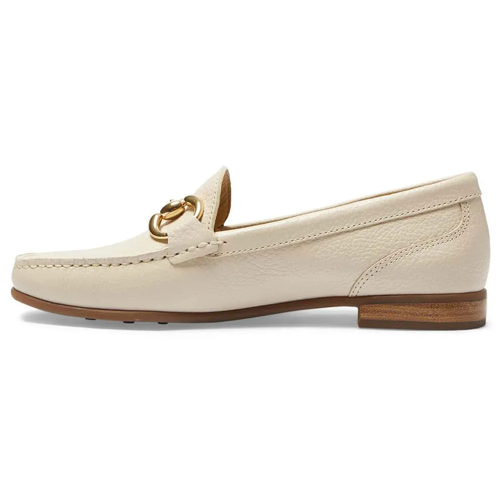 Tuscany Loafer in Bone Leather