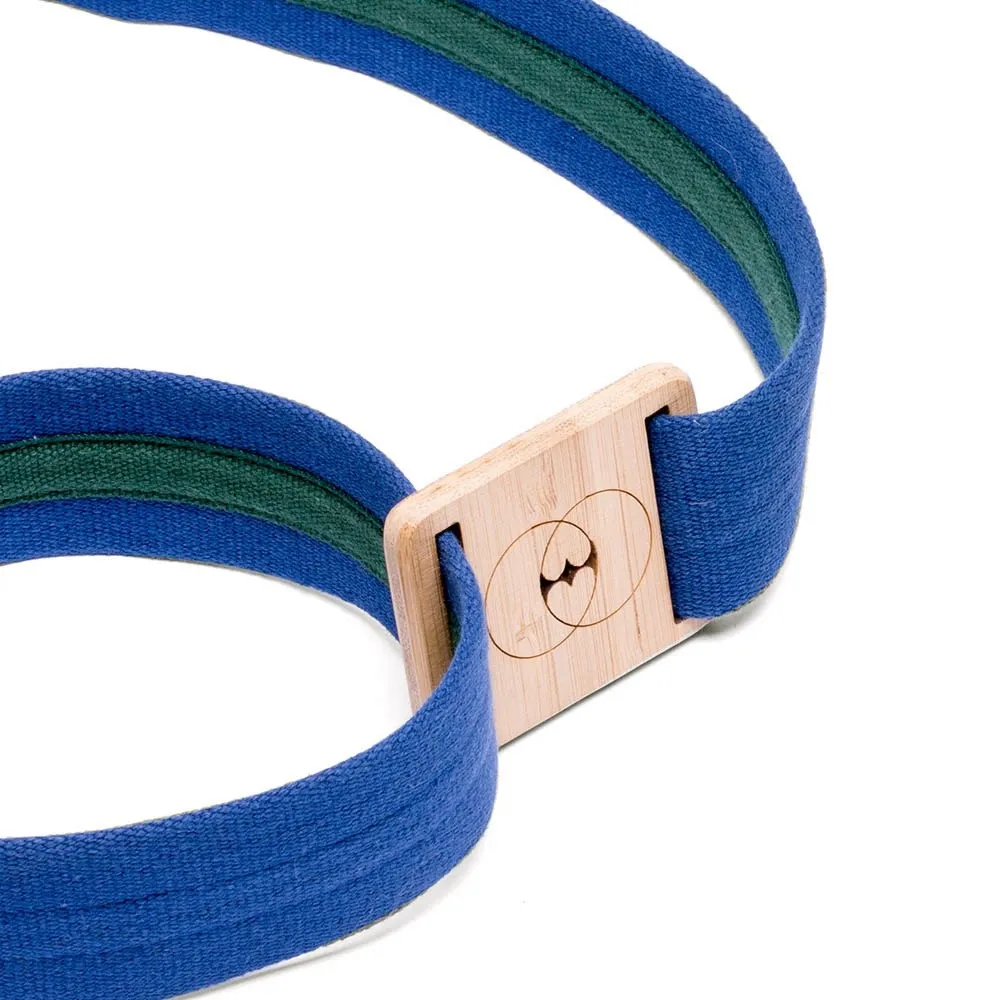 Vegan belt blue GAU008