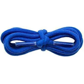 Wholesale Waxed Cotton Round 3/16" - Royal Blue (12 Pair Pack) Shoelaces